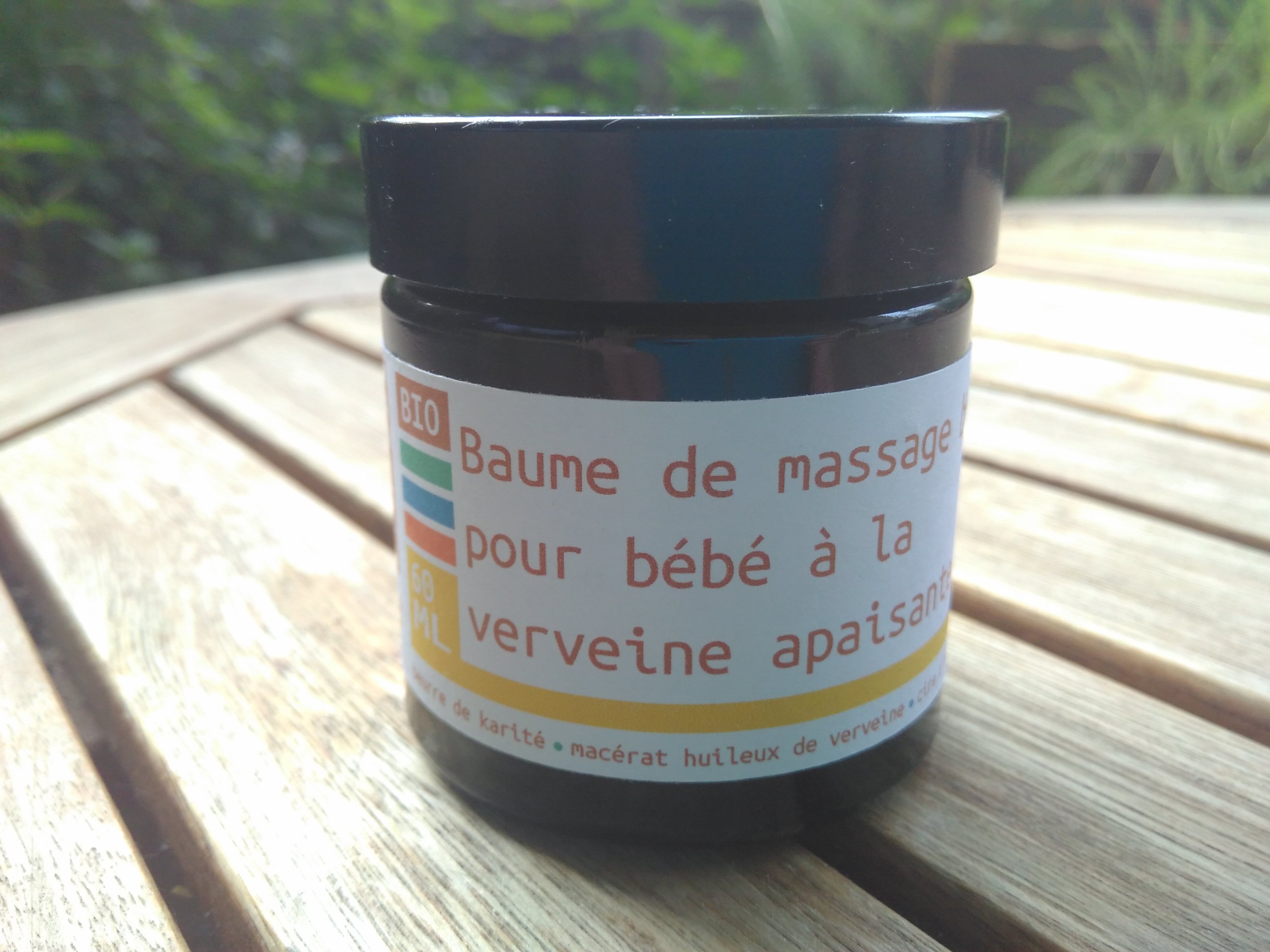 Baume De Massage A La Verveine Apaisante Manitas L Autonomie Partagee